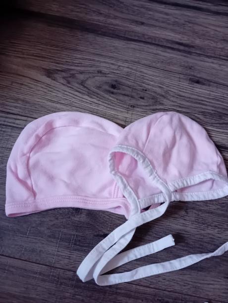 2x čiapka pre novorodenca, 56