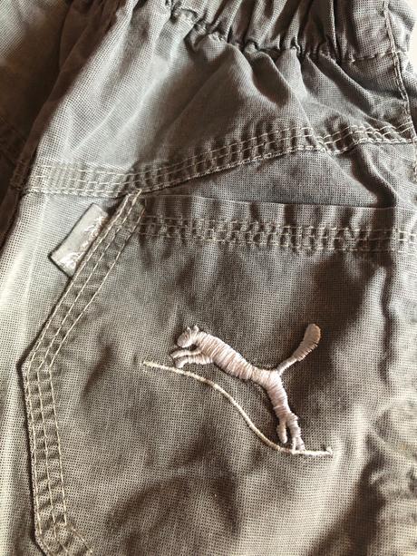 Tenké bavlnené nohavice, 98