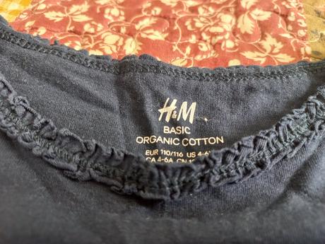 Tričko s volánom, h&m,110
