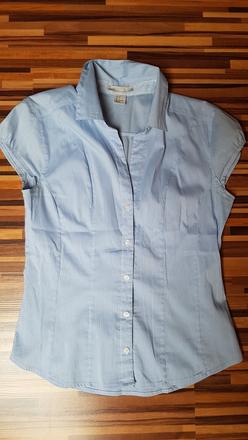 Bledomodra košela h&m, h&m,34
