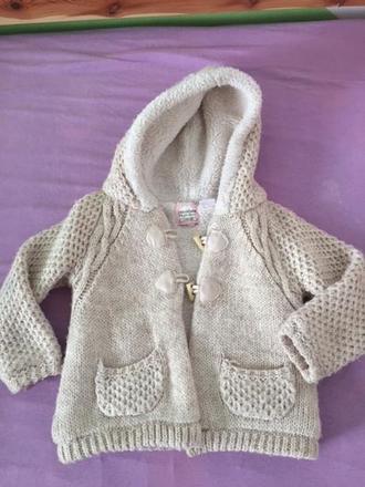 Hruby huňatý svetrik, zara,98