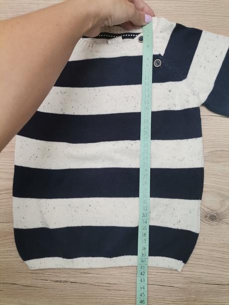 Pásikový sveter, h&m,86