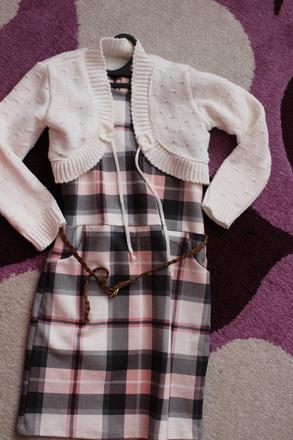 Elegantné šiatky s bolerkom, h&m,122