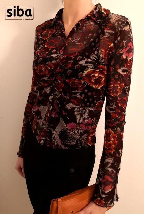 Priehľadná elastická blúzka marks & spencer, marks & spencer,s