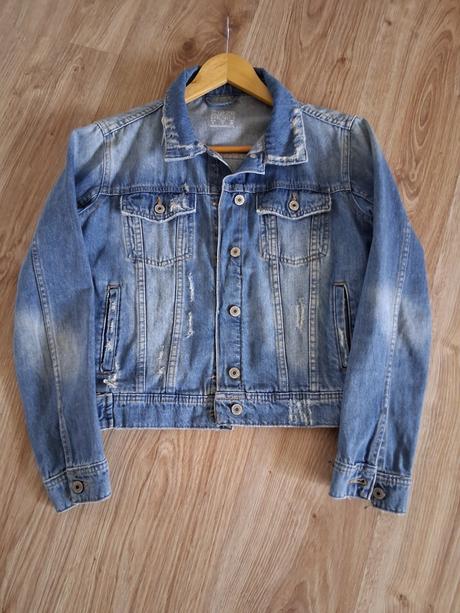 Riflová bunda, zara,s