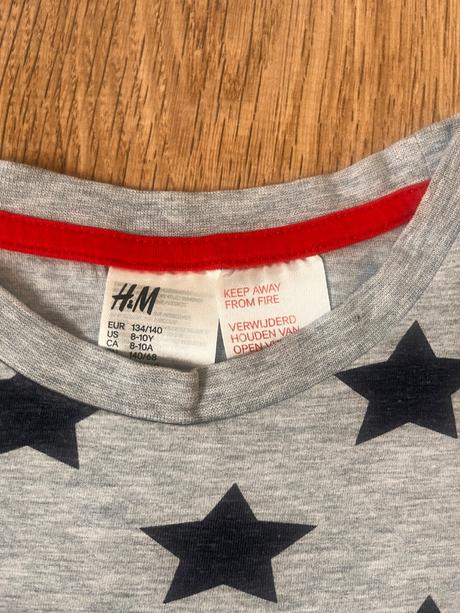 2 x letne pyžamo, h&m,134