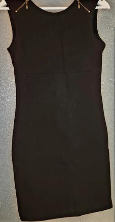 Cierne saty zara v.s, zara,s