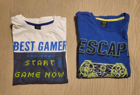 2x tričko dlhý rukáv velk. 146/152, 146