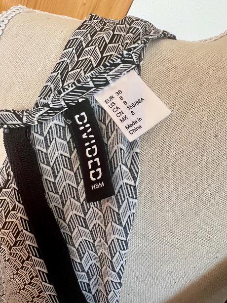 Vzdušné šaty s modernými výrezmi, h&m, 38, h&m,38