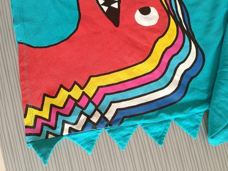 Tričko s farebným dinosaurom, palomino,122