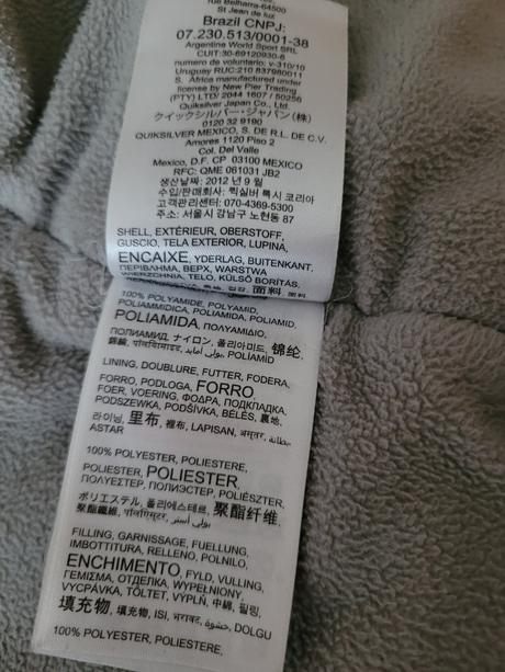 Zimna bunda quiksilver, quiksilver,146