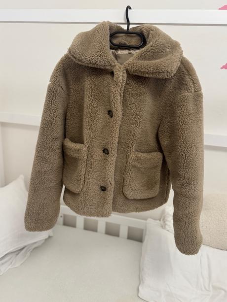 Teddy kratky kabat, amisu,xs