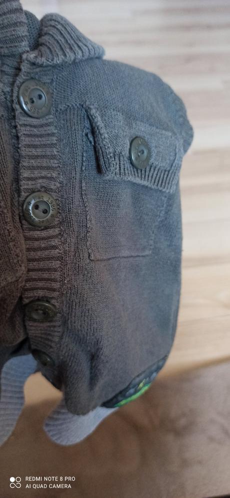 Košeľa a vesta 12-18 mes., 86–98