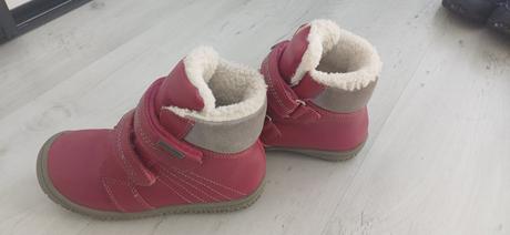 Zimné zateplené kožené topánky protetika vel.31, protetika,31