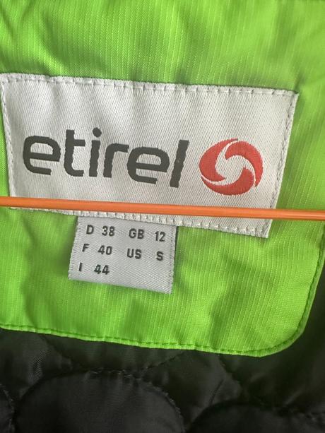 Lyziarska zimna bunda, etirel,m