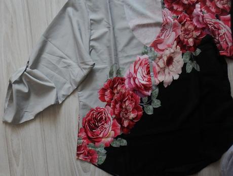 Dámska kvetinová blúzka, v. l/xl, 38 - xl