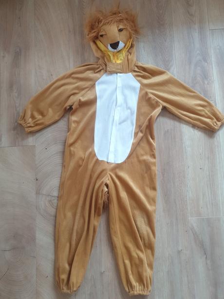 Unisex kostym lev 116,