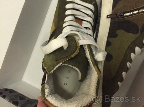 Predám maskáčové tenisky, 37