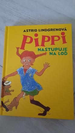 Pippi nastupuje na loď,