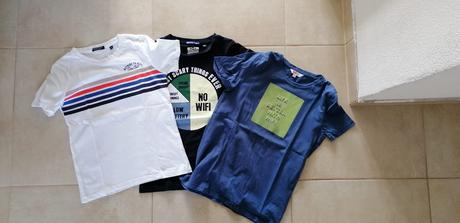 3 bavlnene tricka, 140