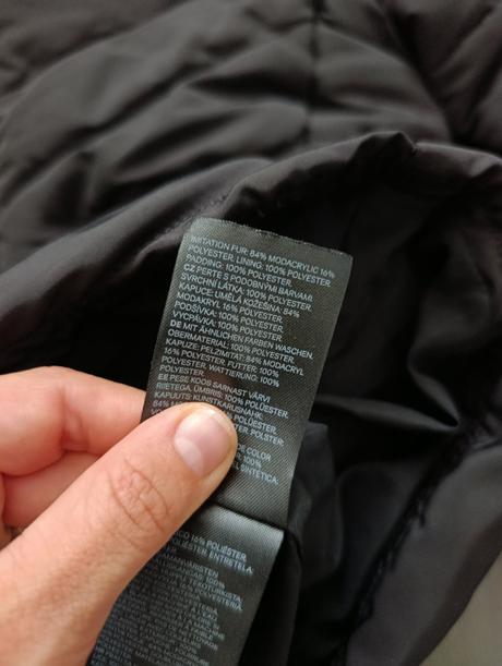 H&m dámska zimná teplá bunda, h&m,m