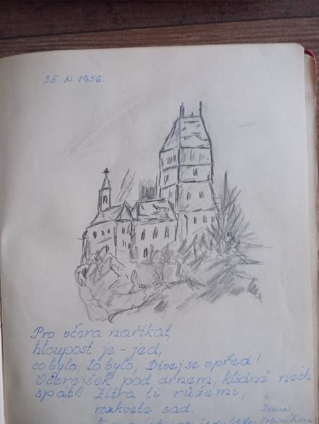 2 retro pamätníčky, 