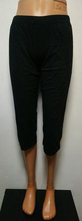 Dámske čierne trištvrťáky, pink panter, xs