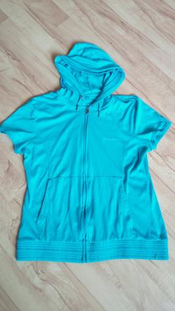 Mikina s kapucňou s krátkym rukávom - xl, xl