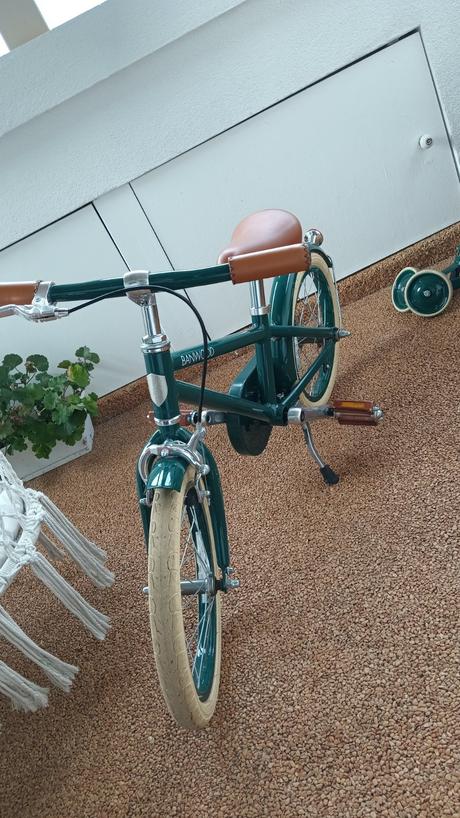 Detský bicykel banewood 16" zelený, 16