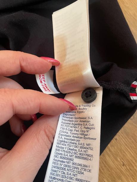 Mikina top stav, tommy hilfiger,158