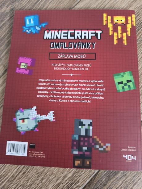 Omalovánky minecraft záplava mobu,