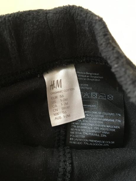 Chlapčenské teplačky, h&m,56