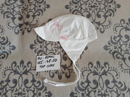 Dievčenská letná čiapka zn.repal vel.48-50cm, repal,80