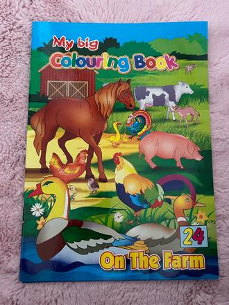 Maľovanka na farme,