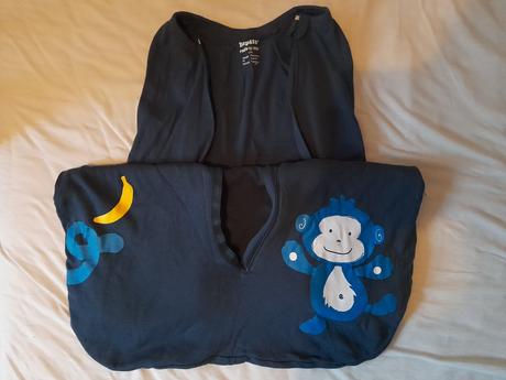 Spací vak s opičkou, lupilu