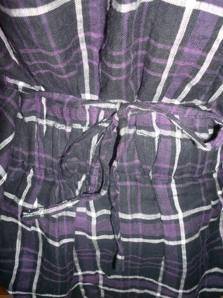 Predĺžená košieľka s opaskom m/l, m