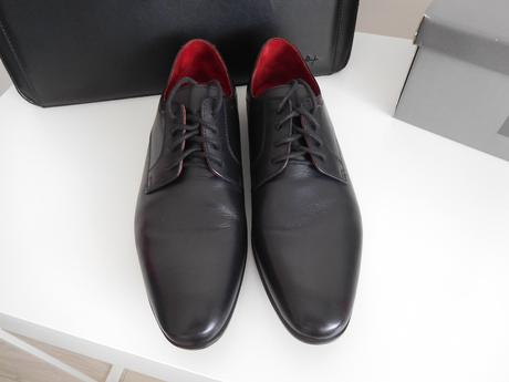 Pánske kožené elegantné topánky 42, nové, 42