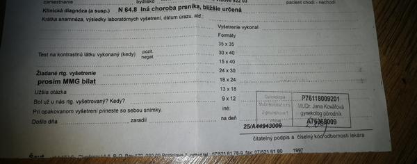 Sú moje výsledky z vyšetrenia v poriadku?