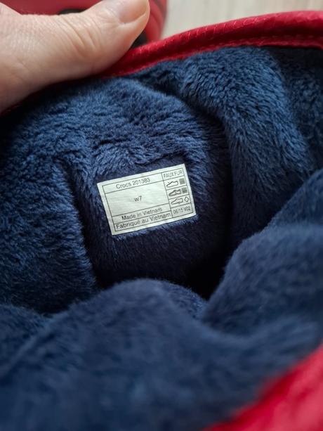 Nové zimné čižmy, w7, vnút.d 23.5cm, crocs,36 / 37