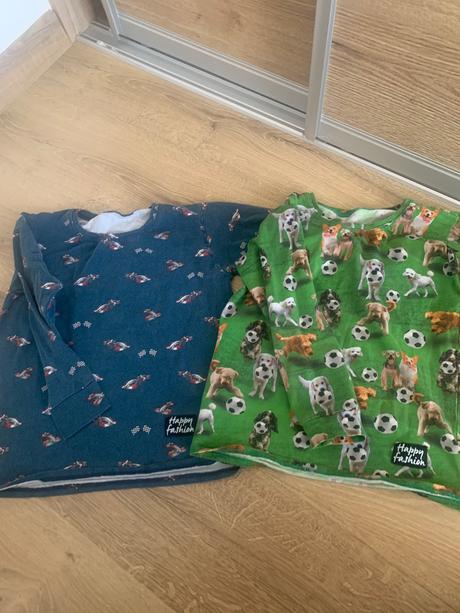 Tricka s dlhým rukavom happy fashion, 128