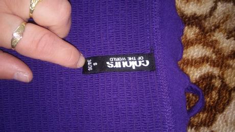 Fialovy top, takko,s