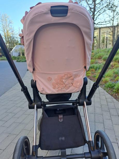 Cybex priam 3.0 rose gold simply flowers pink, cybex,cybex priam 3