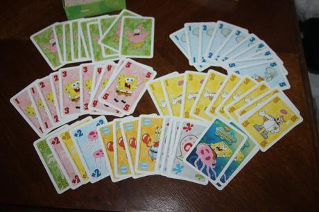 Hra mau - mau - uno - sponge bob - od 6 rokov, 