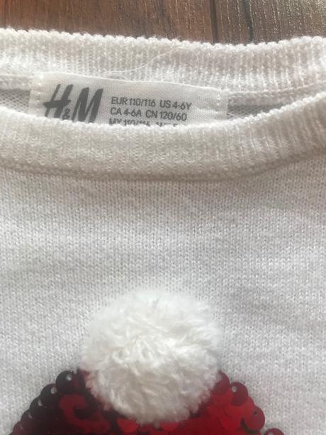 Svetrík, h&m,110