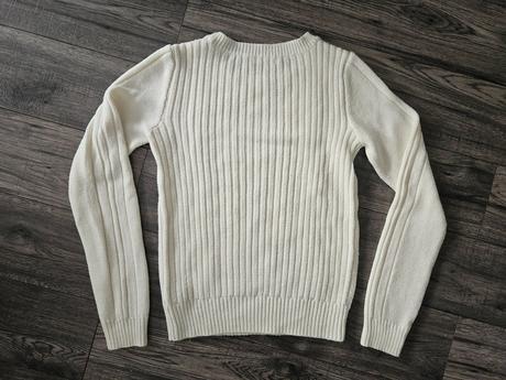 Biely terranova svetrík m/l, terranova,l