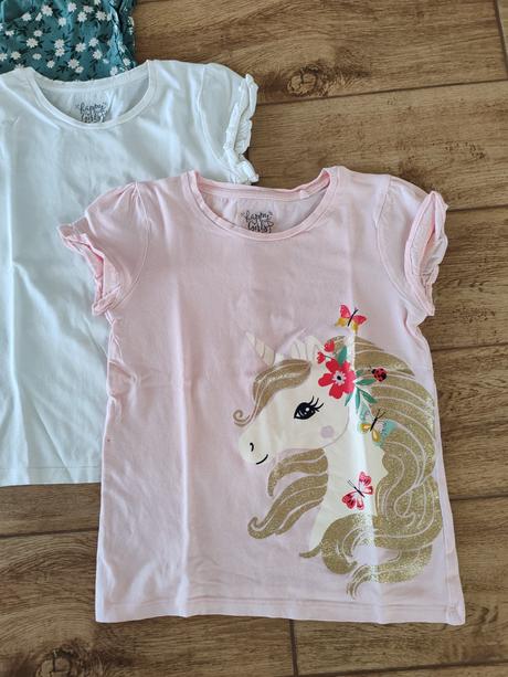 Tričká 4ks c&a, c&a,140