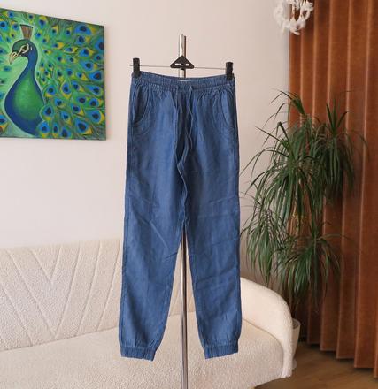 Ľahké dámske denimové joggery, lee cooper,xs