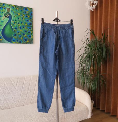 Ľahké dámske denimové joggery, lee cooper,xs