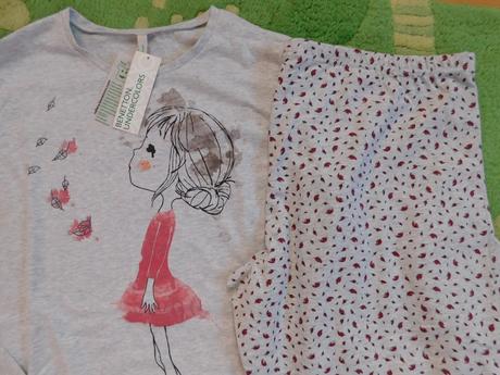 Nové pyžamo benetton l, benetton,l