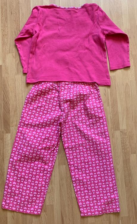 Dvojdielne ružové pyžamo s vílou, 50